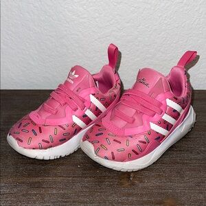 Adidas Kids Sprinkle Pink Sneakers